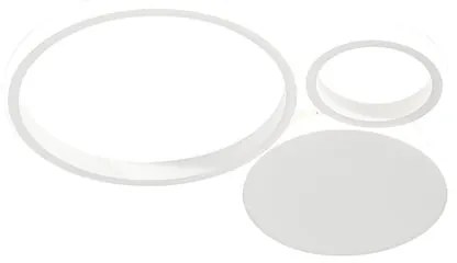 Plafoniera LED REIKA bianco IP20 cct da bianco caldo al bianco neutro, 3200 lumen