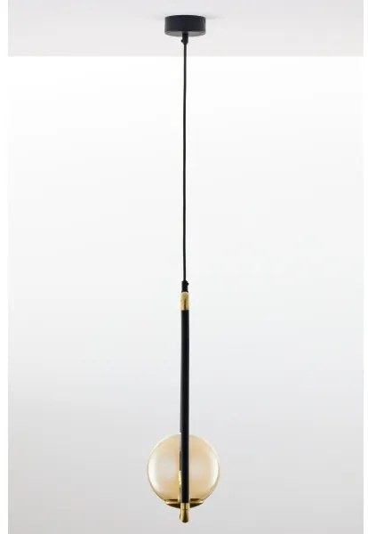 Jupiter 2024 - Lampadario a sospensione con filo ZAFRA 1xG9/10W/230V nero/oro/beige
