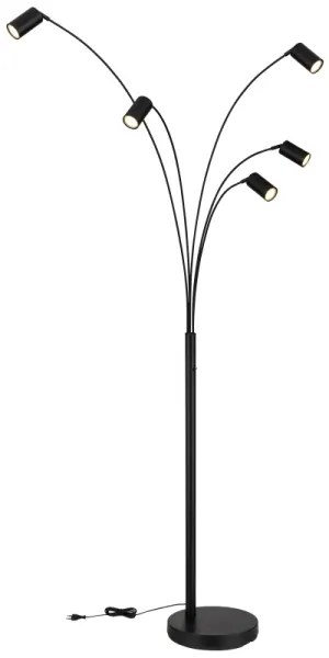 Globo 57910-5S - Lampada con piedistallo ROBBY 5xGU10/35W/230V