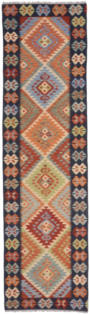 Kilim Tappeto orientale 300 x 80 (Afghanistan) Tessuto A Mano