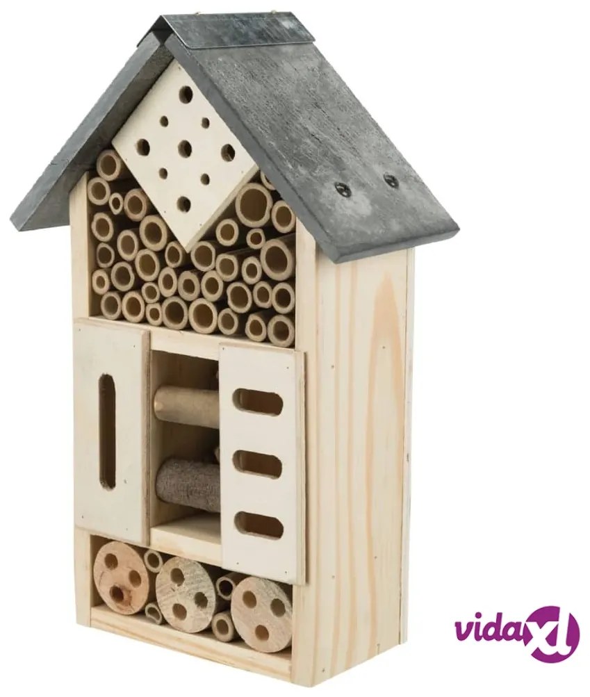 TRIXIE Hotel per Insetti 18x29x10 cm Legno di Pino e Ardesia