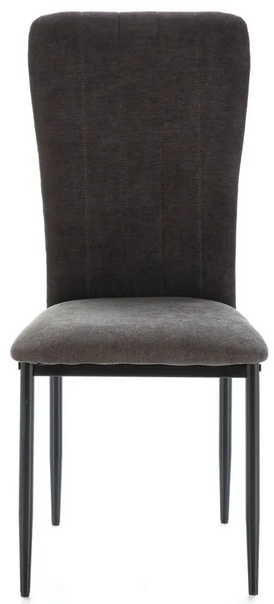 Set di sedie da pranzo nere 4 pz Holly - Marckeric