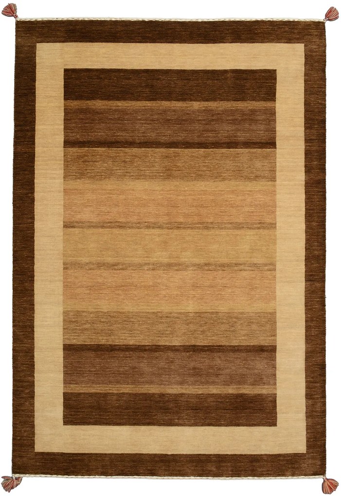 Loribaft Tappeto 170x250 Beige (Indian) Annodato A Mano