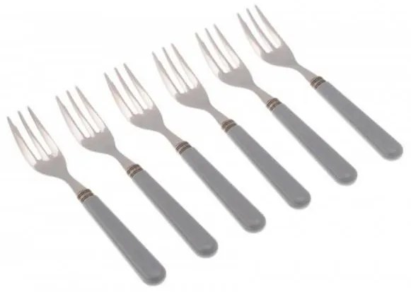 Mistral Posate Rivadossi Set 6 Pezzi Forchettine Dolce