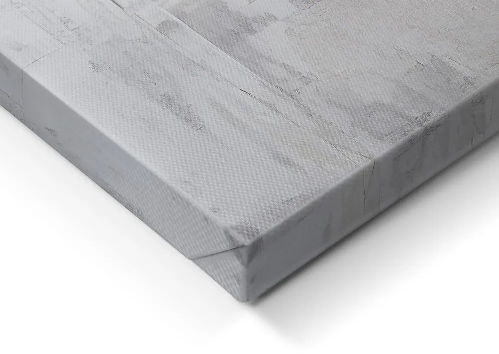 Quadro con elementi dipinti a mano 70x100 cm Jade – Styler