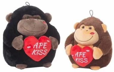 Peluche Ape Kiss 26 cm Gorilla