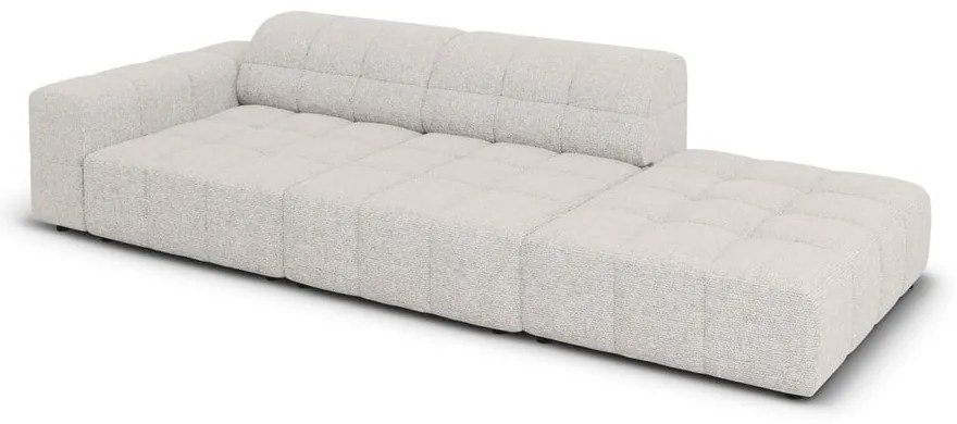 Chaise-lounge in grigio chiaro (con penisola a sinistra) Chicago – Cosmopolitan Design