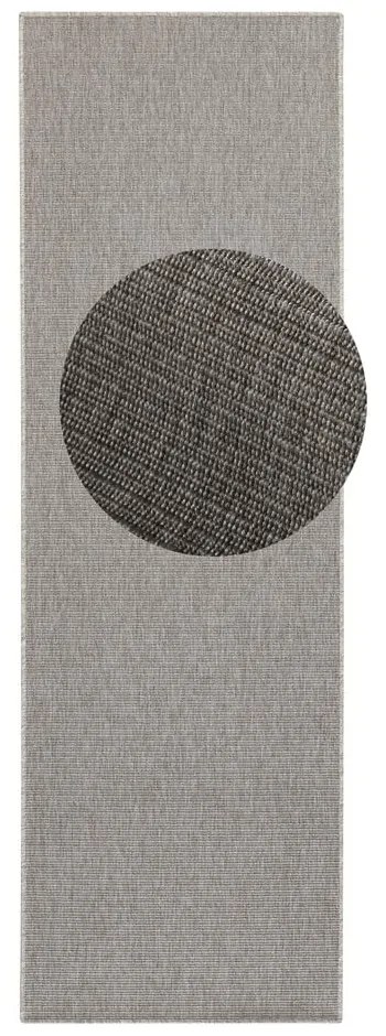 Passatoia da interno ed esterno grigia 80x250 cm Nature – Hanse Home