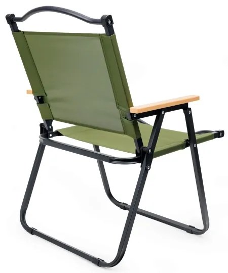 Sediada campeggio pieghevole verde