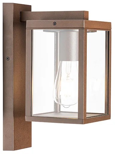 Lanterna da parete industriale marrone ruggine IP44 - Charlois