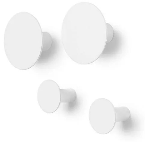 Ponto Gancio per cappotto 4 pcs. Lily White - Blomus