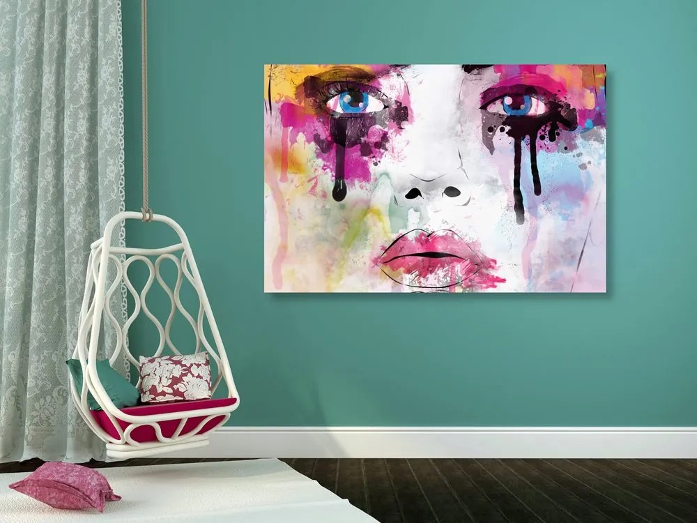 Quadro su tela – Donna alla moda