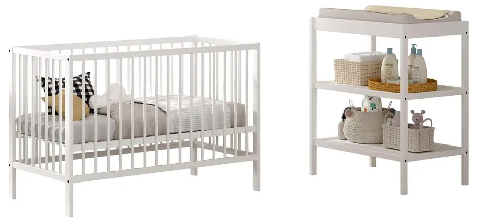 Set di mobili per bambini in faggio massiccio 2 pz Dino – Vipack