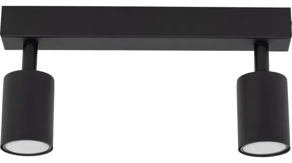 Faretto NEX 2xGU10/10W/230V nero