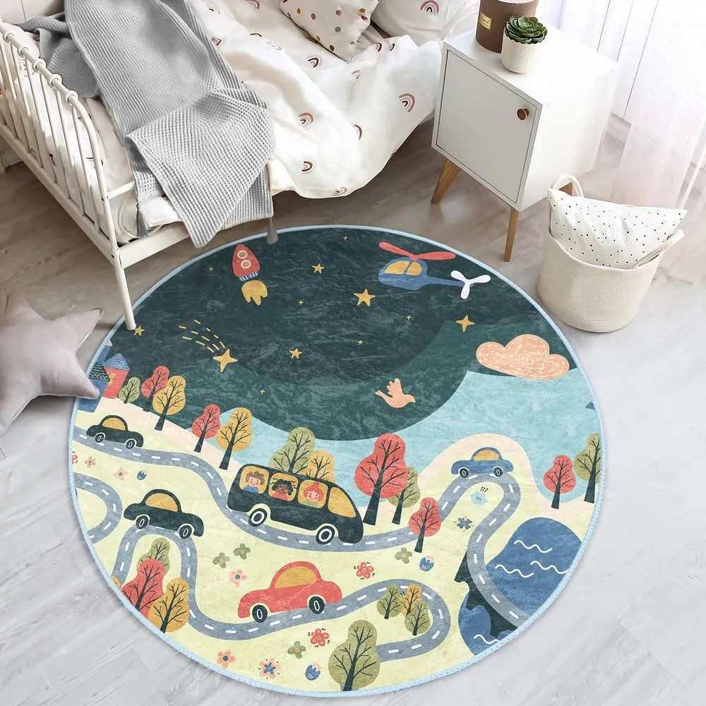 Tappeto per bambini ø 100 cm Comfort - Mila Home