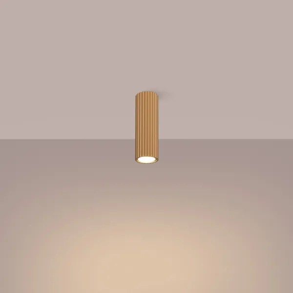 Sollux SL.1550 - Faretto KARBON 1xGU10/10W/230V 20 cm oro