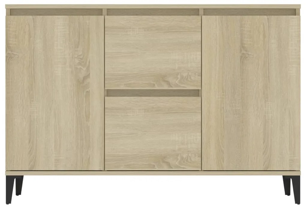 Credenza rovere sonoma 104x35x70 cm in truciolato