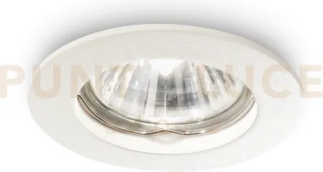 Jazz faretto da incasso bianco 1 luce attacco gu10 d.7,3cm