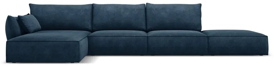 Divano angolare blu scuro (angolo sinistro) Vanda - Mazzini Sofas