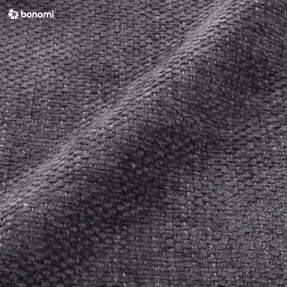 Divano angolare grigio scuro (con penisola a sinistra) Hoku – Makamii