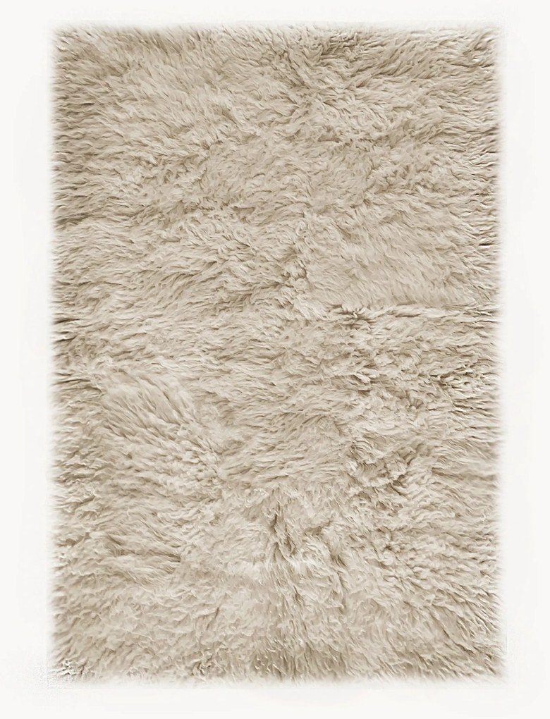 Tappeto in lana a pelo lungo fatto a mano Shaggy