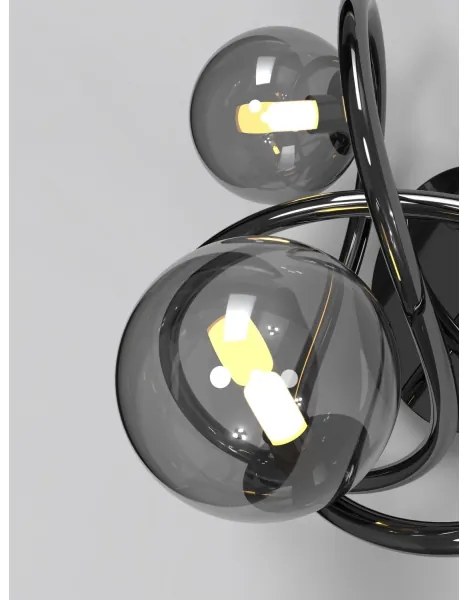 Wofi 4014-205 - Applique a LED NANCY 2xG9/3,5W/230V nero/cromo