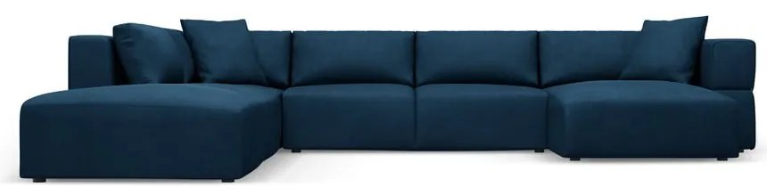Angolo blu Divano a U, angolo sinistro Esther - Milo Casa