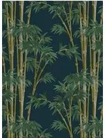 Wandbild Bambusa von House of Hackney - Midnight