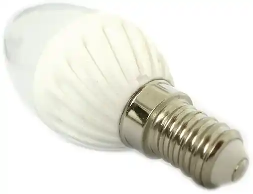 Set di 10 lampadine a LED E14 4W COG dimmerabile bianco caldo
