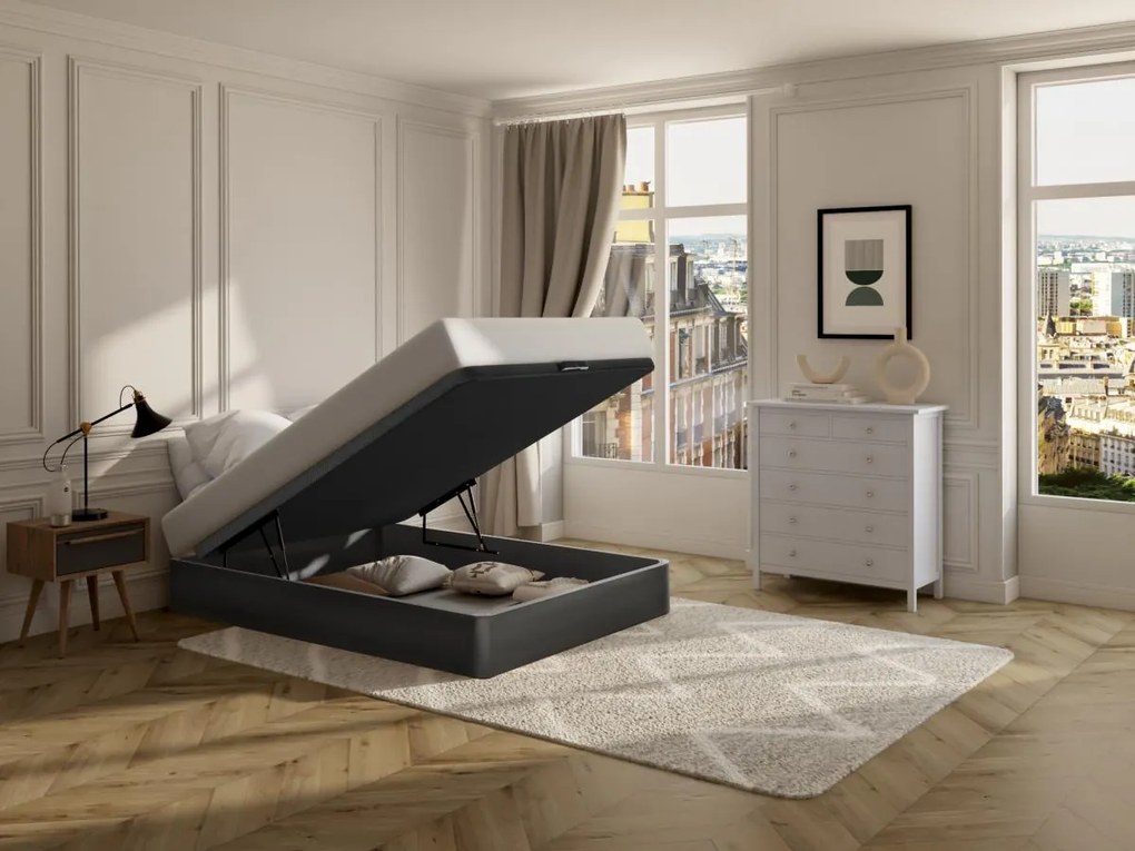 Rete contenitore 140 x 200 cm Nero opaco - HESTIA di YSMÉE
