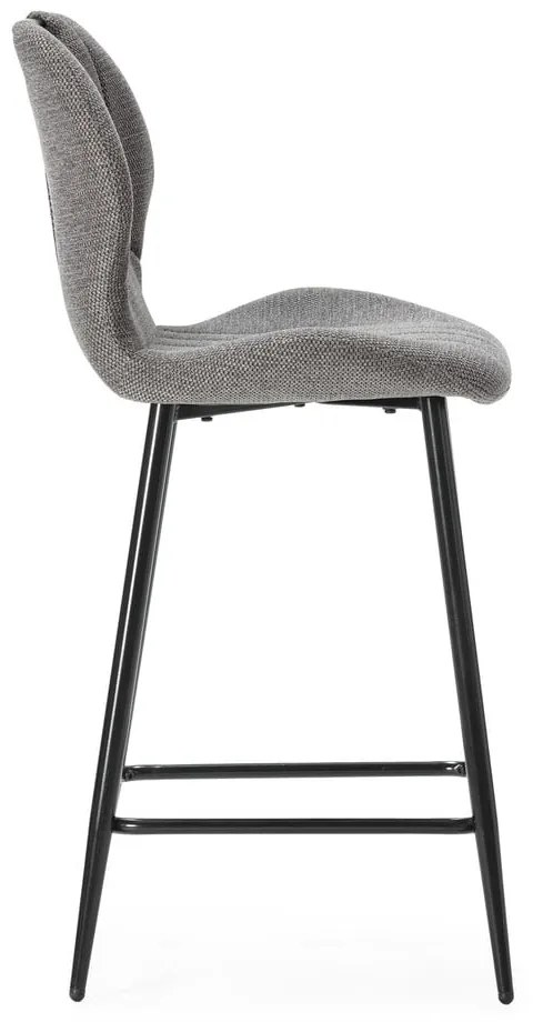 Set di 2 sgabelli da bar grigi (altezza seduta 65 cm) Muli - Marckeric