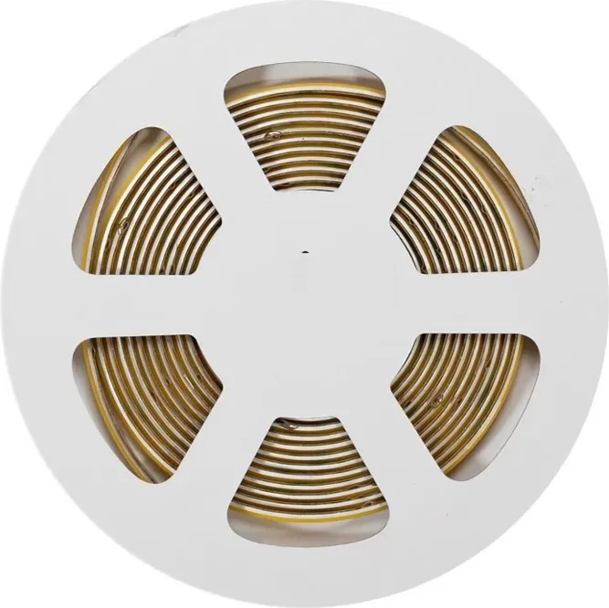 Striscia LED COB 24V 12W/m Tagliabile ogni 8mm Professionale IP20 - 5 metri