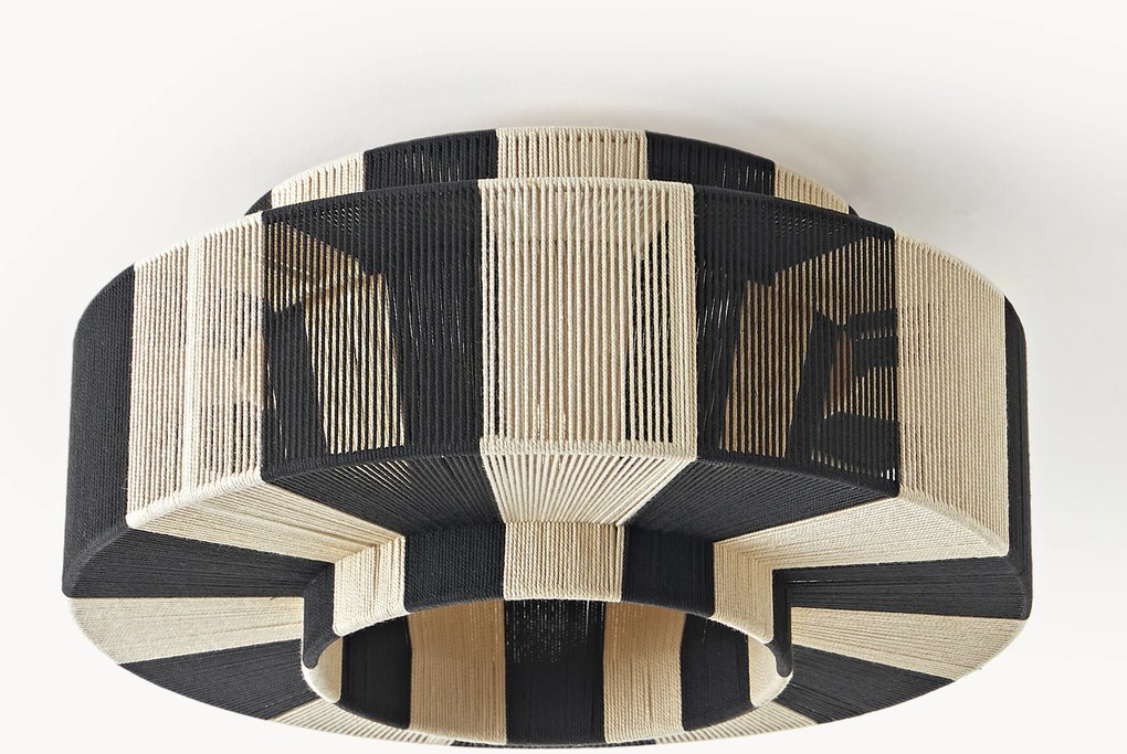 Plafoniera in lino Lace