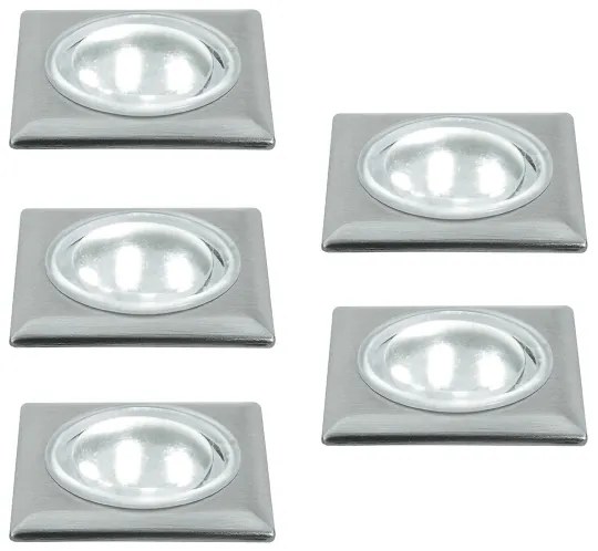 KIT 5x Lampada LED da terra 5xLED/0,5W/230/12V