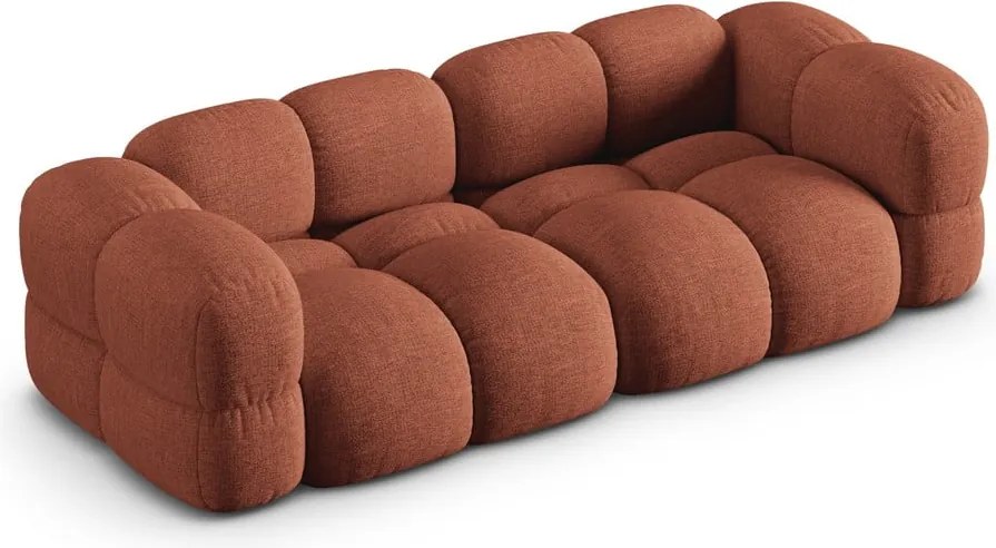 Divano color mattone 250 cm Loretto – Cosmopolitan Design