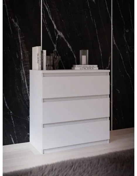 Cassettiera MAO bianca