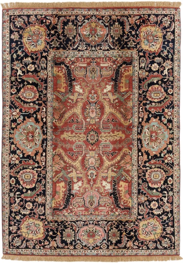 Heriz Tappeto 240x340 (Indian) Annodato A Mano