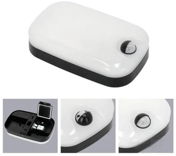 Lampada da parete LED esterna con sensore BAVANO LED/15W/230V 3000/4000/5700K IP