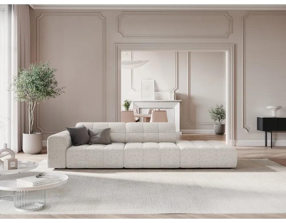 Divano grigio chiaro 262 cm Chicago - Cosmopolitan Design