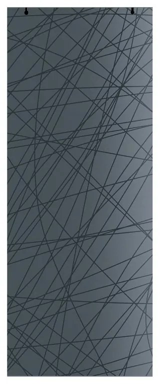 Anta per porta scorrevole Armonia fumè in vetro L 76 x H 215 cm sp.8 mm reversibile