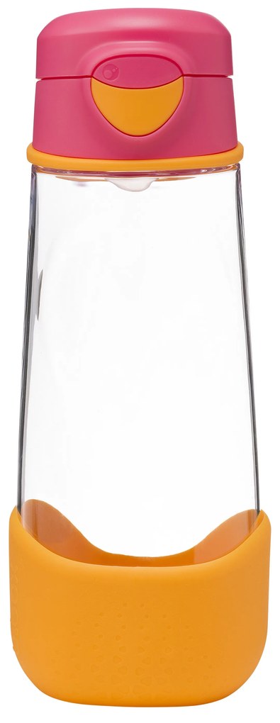 Bottiglia Sport 600 ml – rosa/arancione