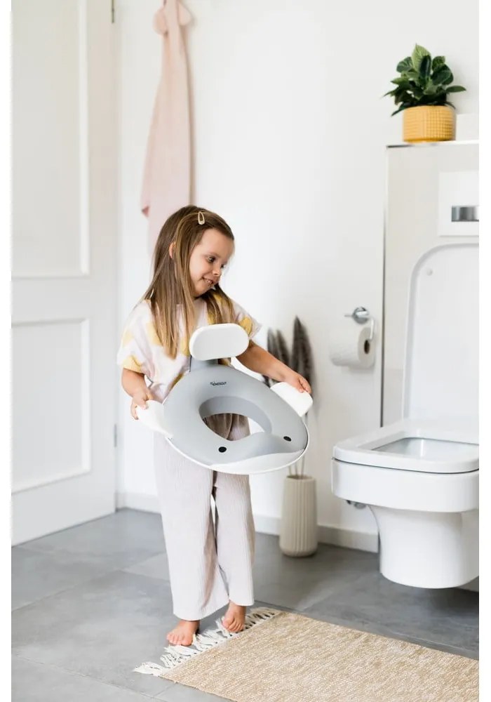 Riduttore wc per bambini grigio scuro Dark grey - Kindsgut