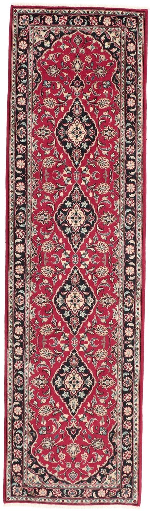 Kashan Tappeto persiano 290x80 (Iran) Annodato A Mano