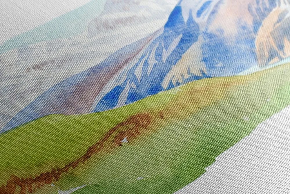 Quadro su tela – Scenografia montana estiva
