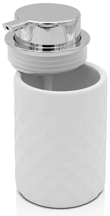 Set completo accessori bagno bianco in ceramica Cristal