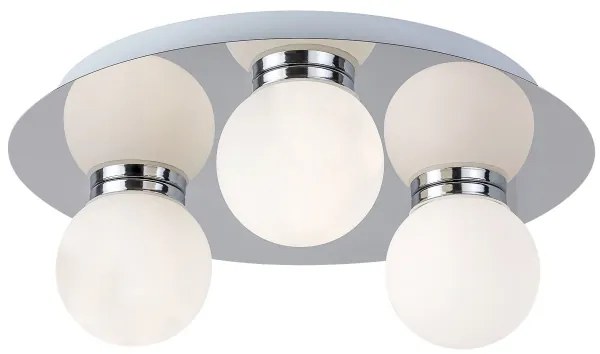 Rabalux 2113 - Plafoniera da bagno BECCA 3xG9/28W/230V IP44
