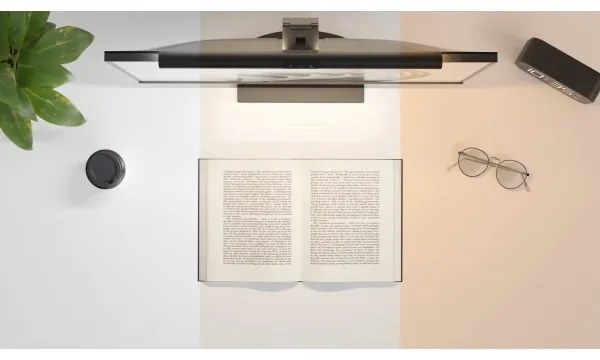 Luce LED dimmerabile per schermo LEVANO LED/5W/5V 3000-6000K nero