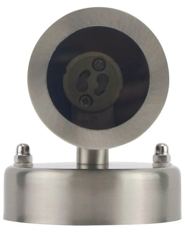 Applique Cilindrica Monodirezionale IP65 GU10 Inox Colore Inox