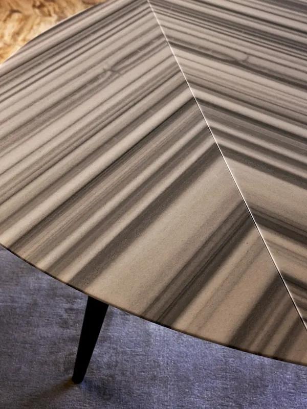 Zanotta tavolo tweed marble