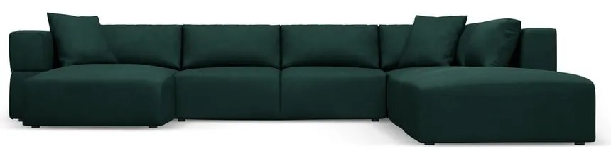 Angolo verde Divano a U, angolo destro Esther - Milo Casa